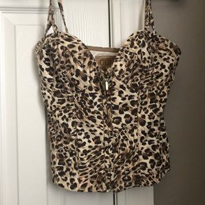 Guess leopard corset
